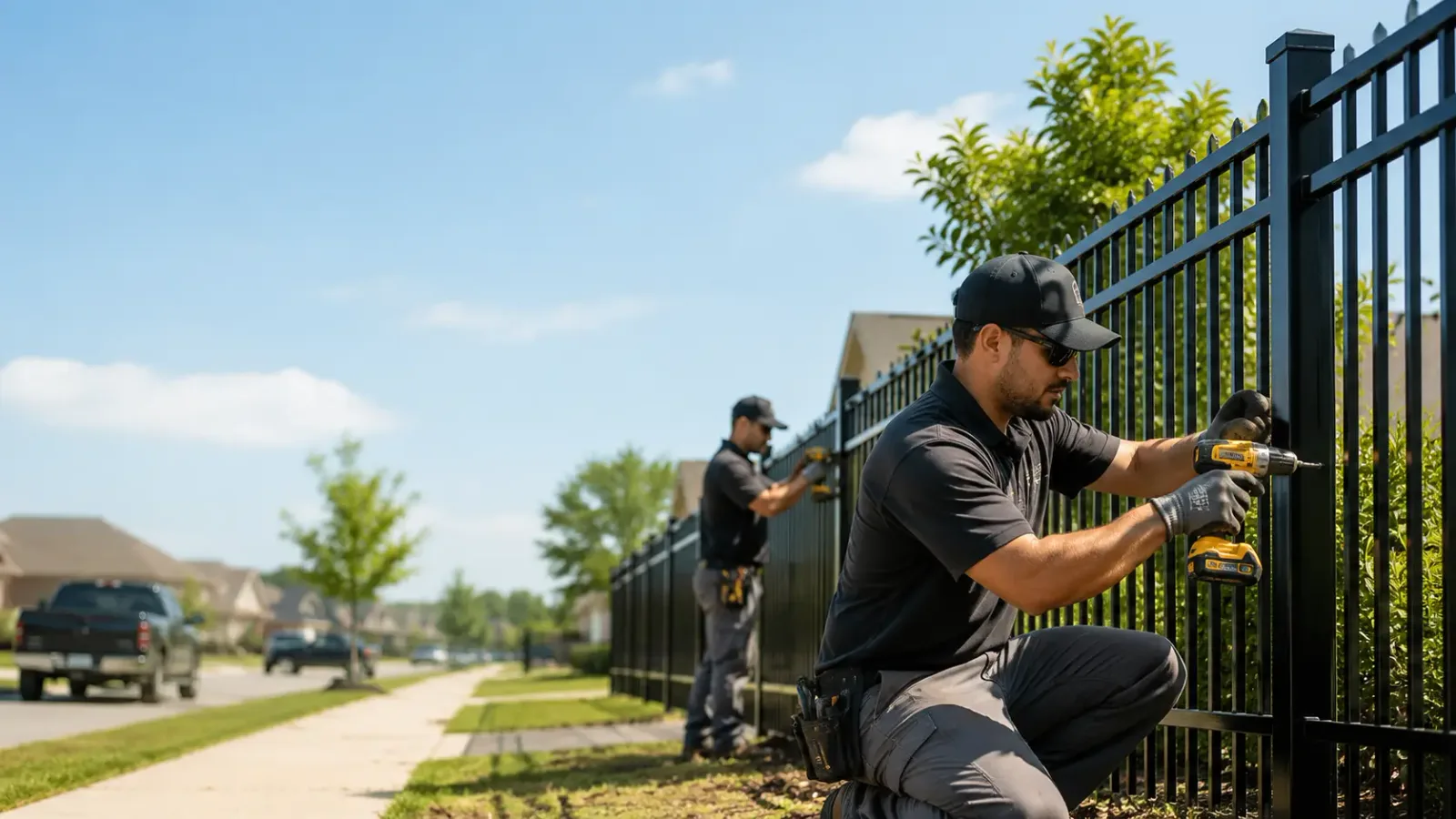 Metal Fence Installation in Conway, AR